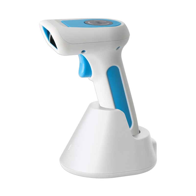 WS80 Medical Handheld 2D Barcode Scanner Wireless Charging Base