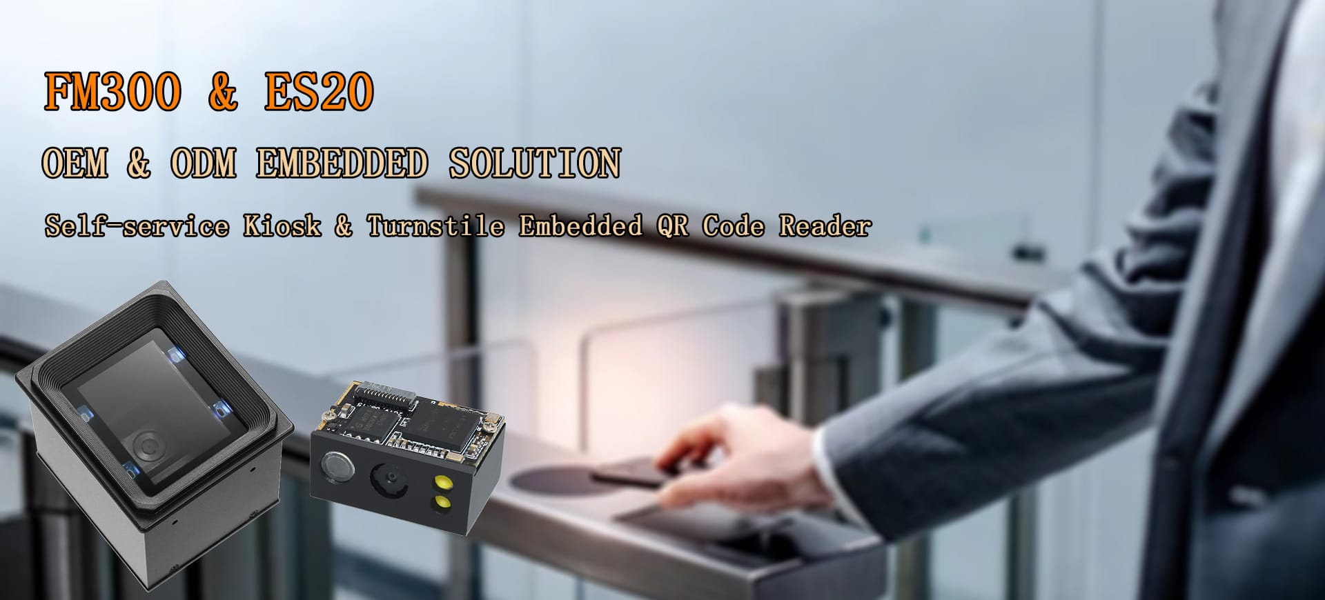Scanner de código de barras FM300
